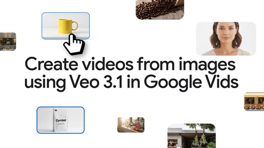 40K views · 670 reactions | Take your creativity to new heights! Now you can create a video from just three images and an AI prompt, all using Veo 3.1 in Google Vids. → https://goo.gle/4ifoi5S | Google Workspace | Facebook