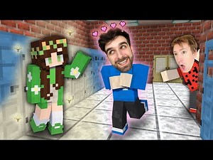 In LOVE with the NEW GIRL in Minecraft School