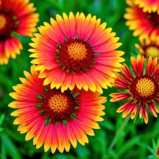 600 Indian Blanket Flower Seeds | Gaillardia Pulchella, Native Wildflower - Etsy