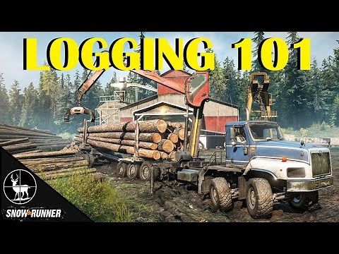 How Logging Works | Snowrunner | Best Trucks for Wisconsin