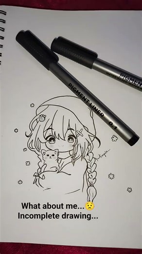 But..I just want to draw😩😟...#míngyùn #art #trending #drawingideas