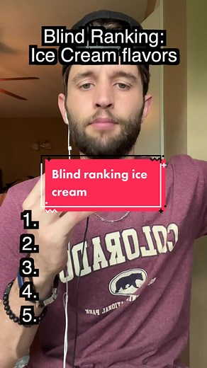 Blind Ranking Ice Cream Flavors Without Bias | Fun Ice Cream Taste Test