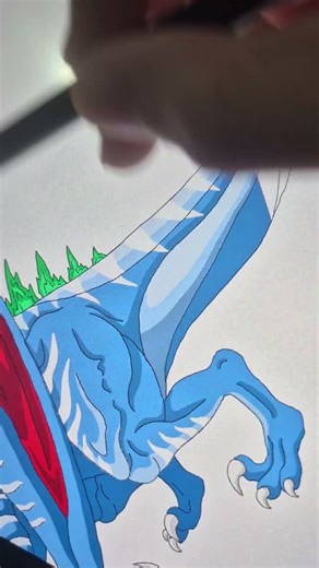 Godzilla Fusion Mutadon (JurassicWorld) #art #howtodraw #godzilla #dinosaur #mutadon #jurassiweorld