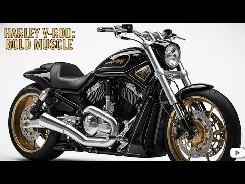 “The Legendary Harley-Davidson V-Rod Muscle – Full Breakdown & Close-Up Tour”