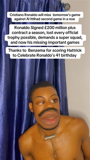 Cristiano Ronaldo Misses Another Game Against Al Ittihad