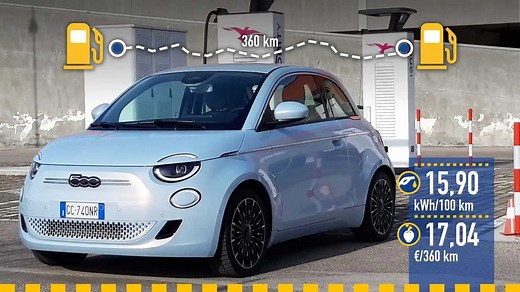 Fiat 500e 2022: prueba de consumo real