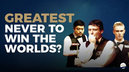 The greatest snooker players of all time who have never won the World Championship