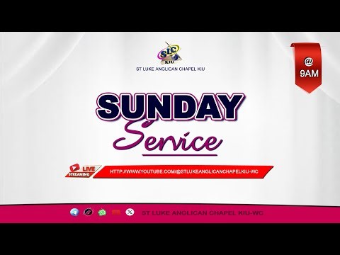 CELEBRATION SUNDAY SERVICE || ST LUKE ANGLICAN CHAPEL ON 10THMAY 2026