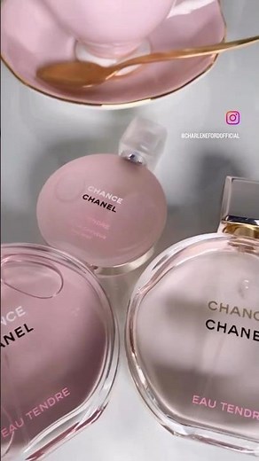 BEST CHANEL CHANCE EAU TENDRE DUPE!! 💗 #chanelperfumes #chanceeautendre #perfume #chaneldupes