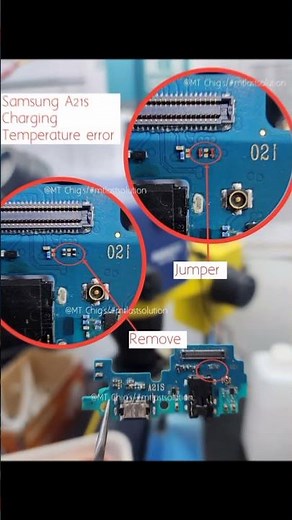 Samsung A21s Charging Temperature Error Fix | 100% Working Jumper Solution 🔋🔥