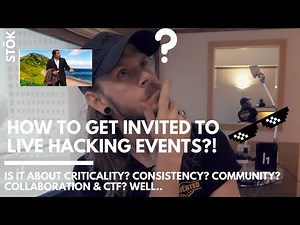 How to get invited to HackerOne BUG BOUNTY live hack events!