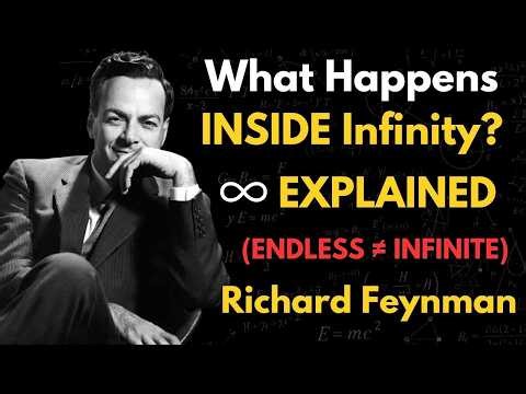 Feynman Explains Why Infinity Is Impossible to Understand in Even infinite time||