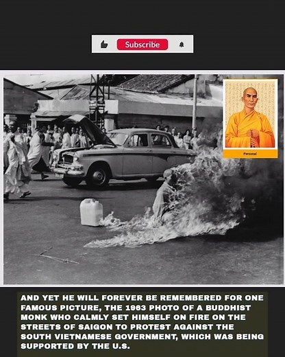 Malcolm Browne, Journalist Who Took The 'Burning Monk' 11 June 1963 #inspirational #history# #