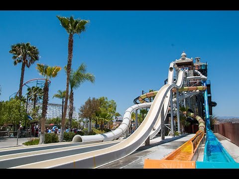Top Ten Waterslides at Hurricane Harbor Los Angeles