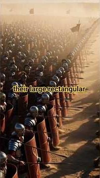 When the Roman Legion Formed the Iron Wall | The Testudo Formation Explained