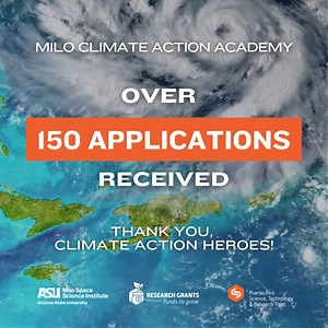 Thank You for Applying to the MILO Climate Action Academy! ️ We’re...