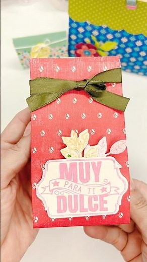 Bolsita de papel sin Pegamento! Súper fácil!