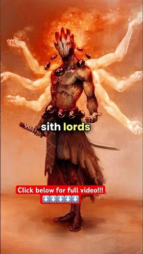 Who was the first Darth? 🤔 Darth Andeddu the Immortal God King 👑 #starwars #sith