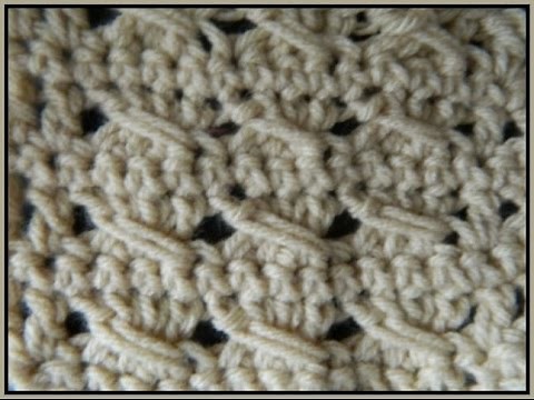 Slant Stitch Crochet Pattern