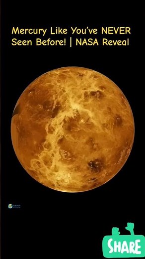 Mercury Like You’ve NEVER Seen Before! 😱☄️ | NASA Reveal #space