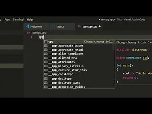 Code C/C++ trên Visual Studio Code. Không cần cấu hình, 30s nhấn phát chạy luôn