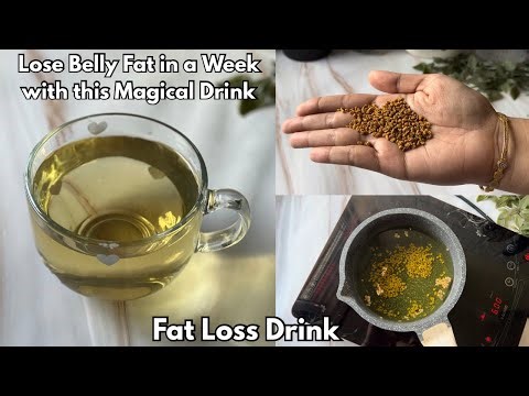 Methi Water Recipe for Glowing Skin & Fat Loss| Weight Loss & Hormone Balance