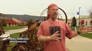 9.4K views · 148 reactions | Following the lead of metal sculptor and welding instructor Mike Patterson, welding majors at Penn College employed their skills to create "Student Bodies," abstract human forms that line the campus mall. | Pennsylvania College of Technology | Facebook