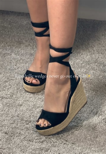 Espadrille Wedges: Comfort and Style Combined