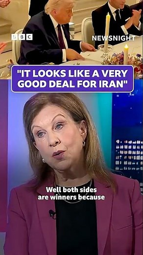 "It looks like a very good deal for Iran"