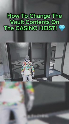 How To Change The Vault Contents On The Casino Heist In GTA 5! - #gtaonline #shorts
