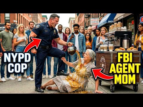 NYPD Cop SLAPS & Throws Hot Coffee on FBI AGENT'S Mom! BIGGEST MISTAKE Of His Life