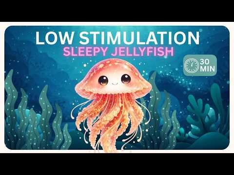 Sleepy Jellyfish Ocean • Celtic Baby Lullaby • Calm Ocean Sleep Music for Babies & Toddlers