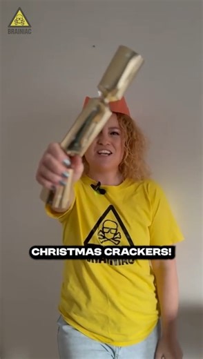 Why Do Christmas Crackers Pop? 🎄 Brainiac Live is back and coming to Birmingham Town Hall on the 28th and 29th December! Fresh from winning the 2025 Olivier Award for Best Family Show, the UK’s favourite explosive science show returns with even more mischief, mayhem, and mind-blowing experiments. Expect loud bangs, flashing lights, smoke, haze, and all the wild science you’d never dare try at home. Treat someone to the ultimate Christmas experience - Brainiac Live! Plus, keep an eye out for the