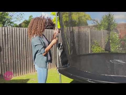 Plum Space Zone II Evolution Springsafe Trampoline and Enclosure