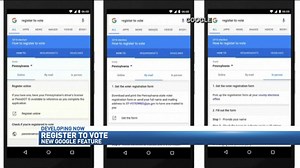 Google helping American users register to vote with online guide