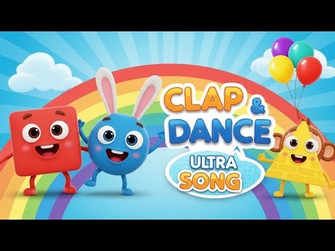 “Clap, Jump & Dance! – Fun Shapes and Animals Song”