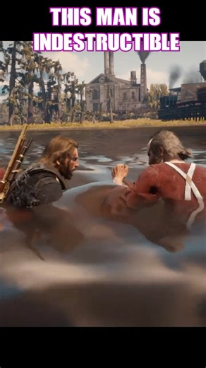 Fighting an Invincible Man in the Water