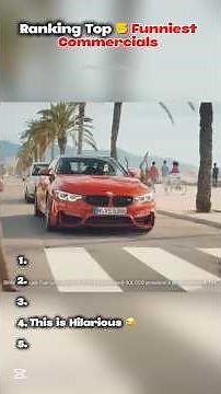 Ranking Top 5 Funniest Commercials #viral #funny #shorts #shortsfeed