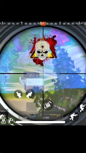 AWM HEADSHOT! 🎯😱 | SUBR Gameplay #shorts