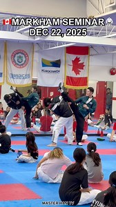 Markham Seminar December 22, 2025 Thank you to all participants for making this Taekwondo seminar a great success! 🥋 Your passion, energy, and potential truly inspire us. We’re confident that the future of Taekwondo is in great hands. 💪 See you all again at the next training or event! 👊 #taekwondo #seminar #markham #masterhantv #ontario | taeyoung_h