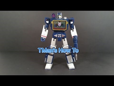 TMan's How To: Transforming Masterpiece Soundwave