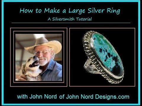 How to Make a Large Silver Ring