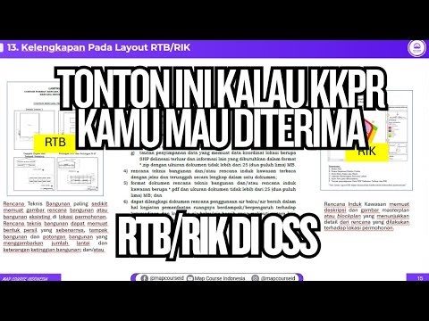 Apa itu Rencana Teknis Bangunan/ Rencana Induk Kawasan (RTB/RIK) Pada pengajuan izin dasar di OSS