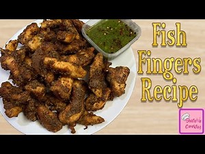 Fish Fingers Recipe | How to Make Fish Fingers