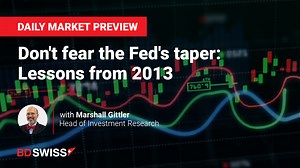 169 reactions · 5 comments | Watch #BDSwiss Daily Market Preview video by #MarshallGittler and topic around "Don't fear the Fed's taper: lessons from 2013".  For more in-depth market analysis please visit BDSwiss Research & Analysis Portal: https://bit.ly/3EgL8op #marketanalysis #fundamentalanalysis #fxmarkets #marketwatch #forex #forextrader #FED | BDSwiss | Facebook