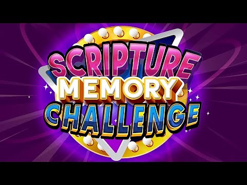 SCRIPTURE MEMORY CHALLENGE | HEBREWS 11:1