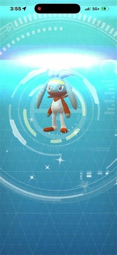 Evolving Shiny Scorbunny Into Shiny Raboot In Pokémon Go