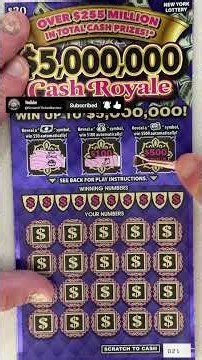 This Scratch Ticket Put Up a Fight.
