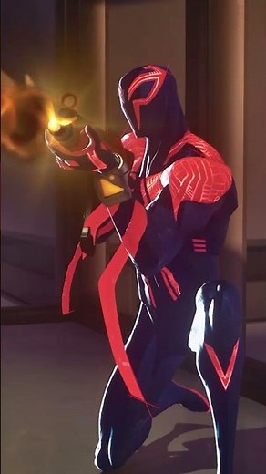 Miles Morales' EPIC FIGHT with Spider-Man 2099.. Spider-Verse Fortnite