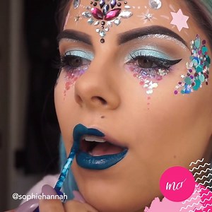 1M views · 552 shares | Glitter Makeup Tutorial! Awesome look  By: @sophiehannah | MetDaan Makeup | Facebook